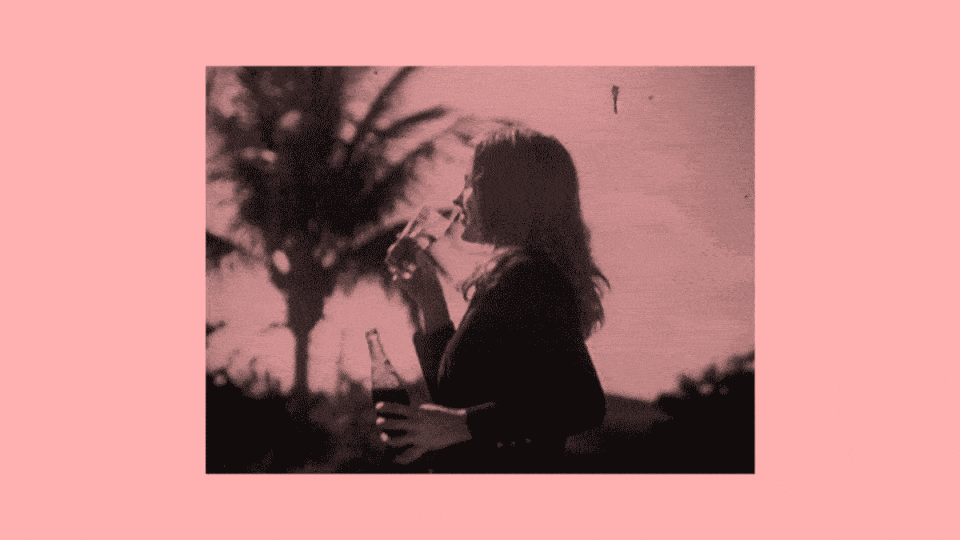 Old-timey soda advertisement