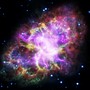 A Hubble Space Telescope image of the Crab Nebula