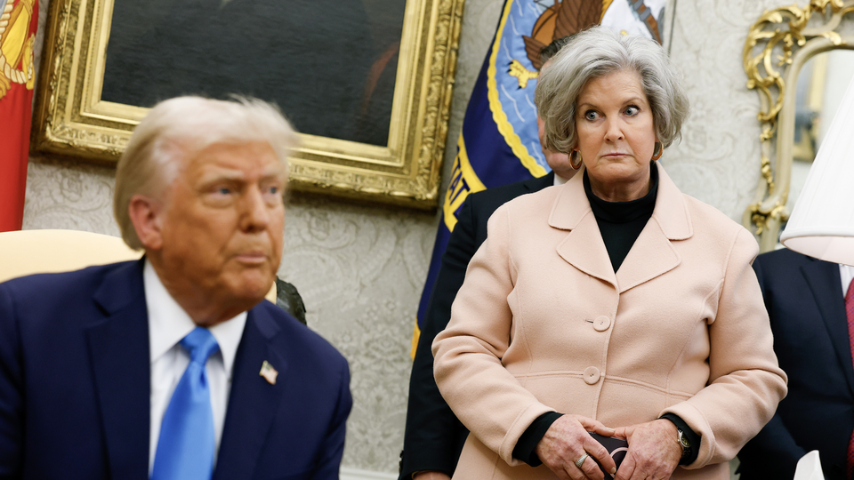 Donald Trump and Susie Wiles