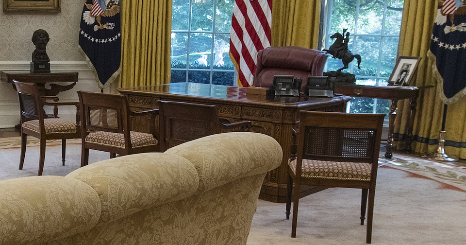 Oval Office Decor History