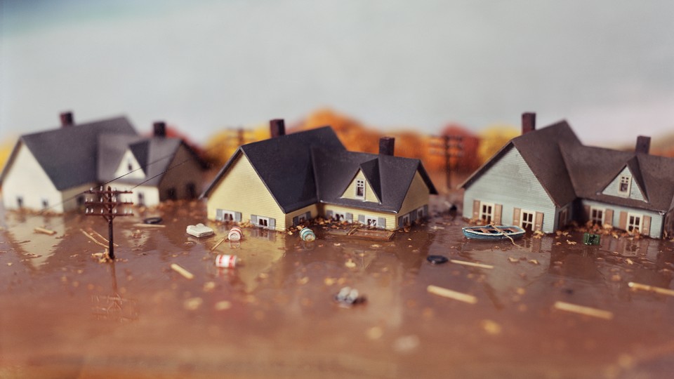 See Dioramas Of Refugee Homes, Each Re-created In An Old-Fashioned