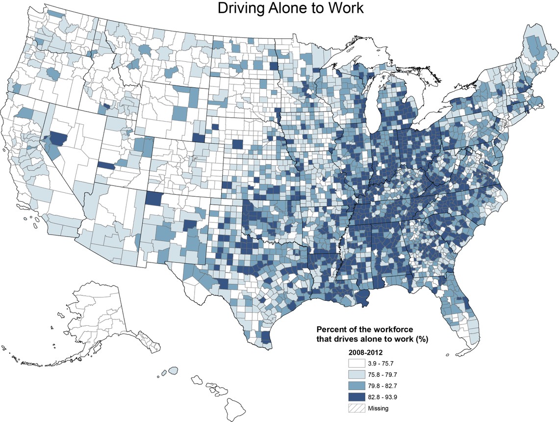 The Most and Least Healthy Counties in America - The Atlantic