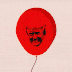 An inflation balloon with Trump on it