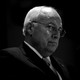 Black-and-white photograph of Dick Cheney