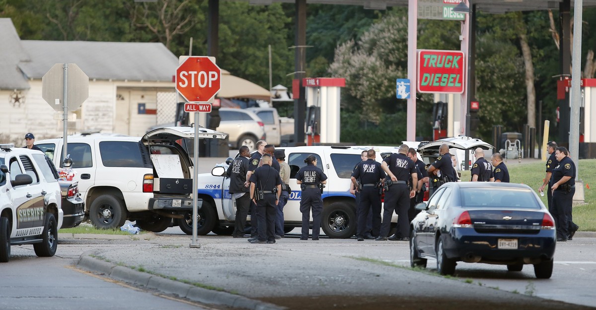 Standoff After Attack on Dallas Police Headquarters The Atlantic