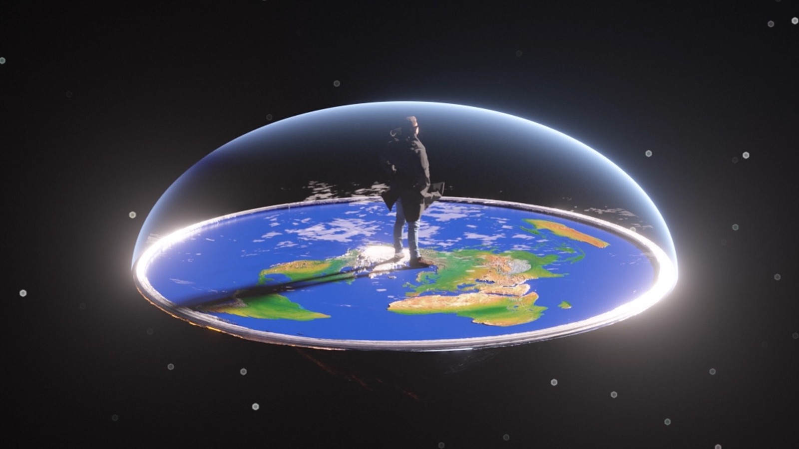 Celeb wants to prove flat earth