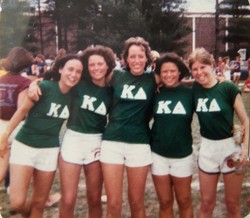 Kappa Deltas at UVA in the 1970s.