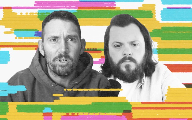 Image of Charlie Warzel side-by-side with Josh Owens