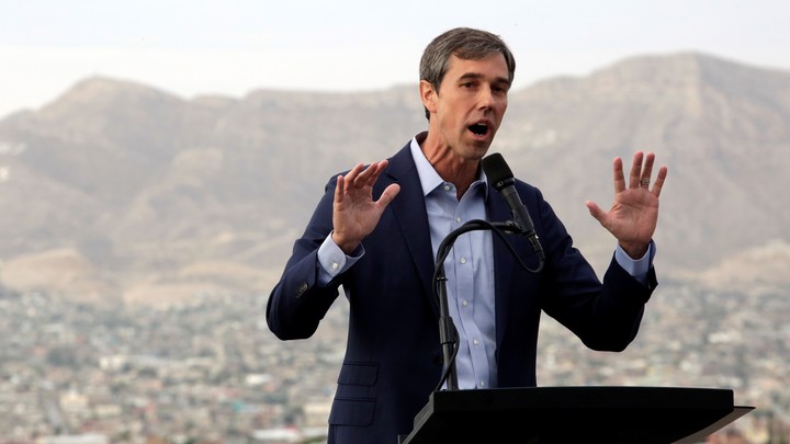 Beto O'Rourke addresses supporters in El Paso