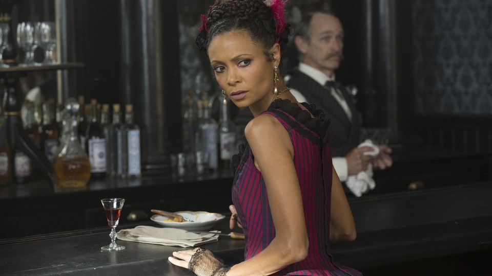 Thandie Newton as Maeve in 'Westworld'
