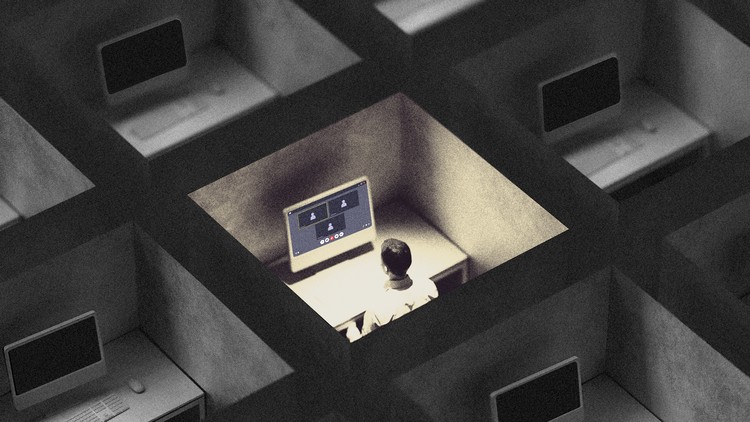 The Rise of In-Office Remote Work - The Atlantic