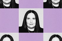 Grid collage of Lena Dunham image