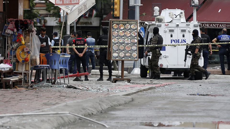 At Least 11 Dead in an Attack on a Police Bus in Istanbul - The Atlantic