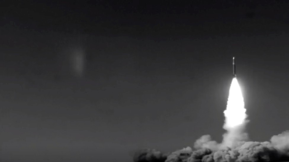 A missile system in Iran