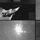 A grid of four black-and-white photographs showing a boat in the ocean and subsequent flashes of light and explosions as it is hit.