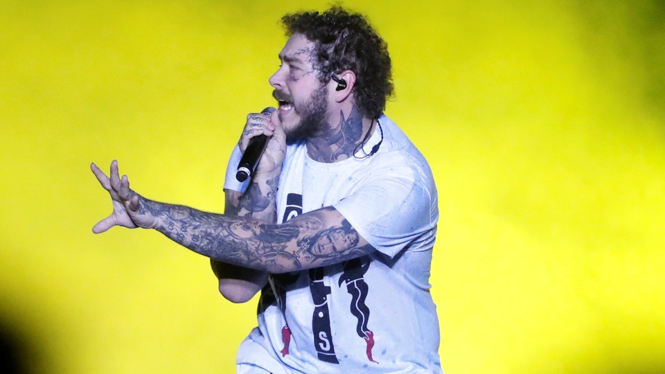 Post Malone performs in 2019.