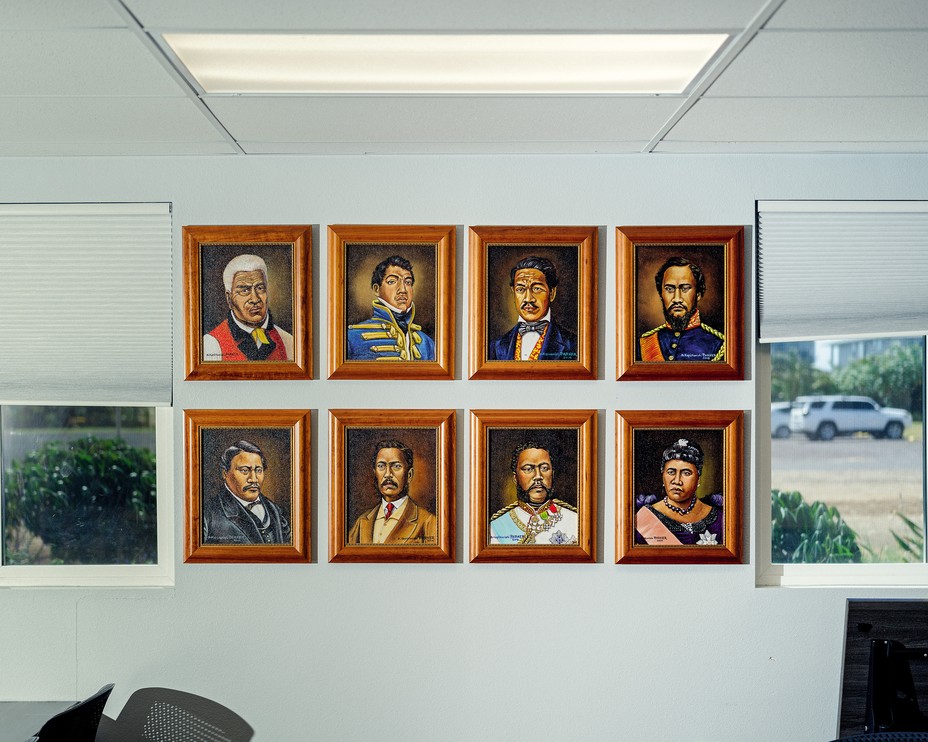 Kau nā kiʻi o nā mōʻī o ke Aupuni Hawaiʻi