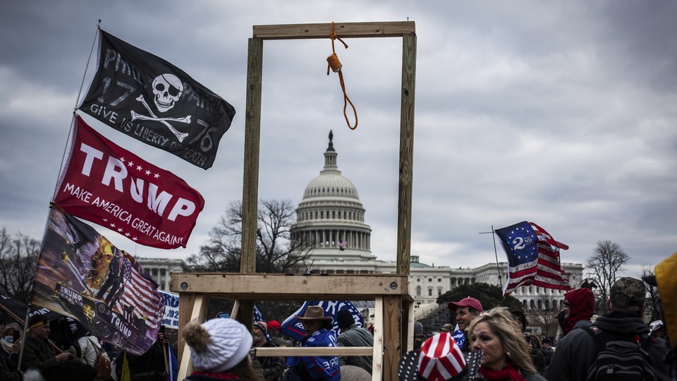 Trump Supporters Hold "Stop The Steal" Rally In DC Amid Ratification Of Presidential Election