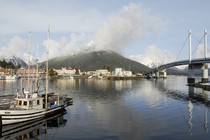 The Sitka Channel, on Alaska's southeastern coast