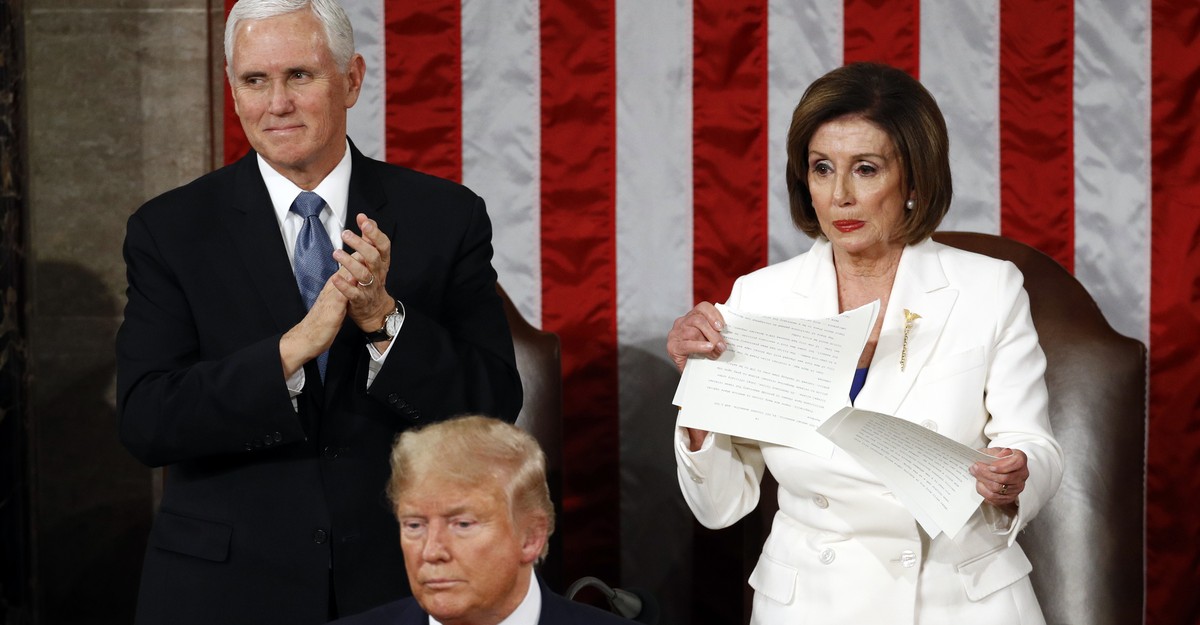 Trump Turns the State of the Union Partisan - The Atlantic