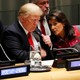 President Donald Trump and UN Ambassador Nikki Haley during the United Nations General Assembly