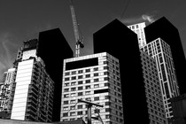 Large skyscrapers