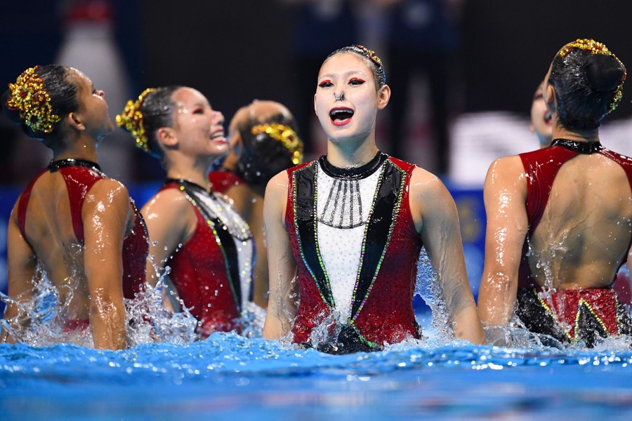 The 2019 ArtisticSwimming World Championships in Photos The Atlantic