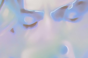 A hazy illustration of a person looking at their phone