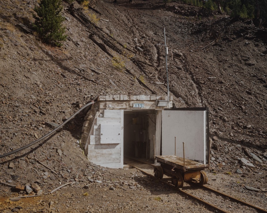 Entrance to defunct mine.