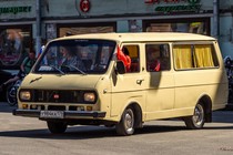 A RAF 2203 van, or "Rafik"