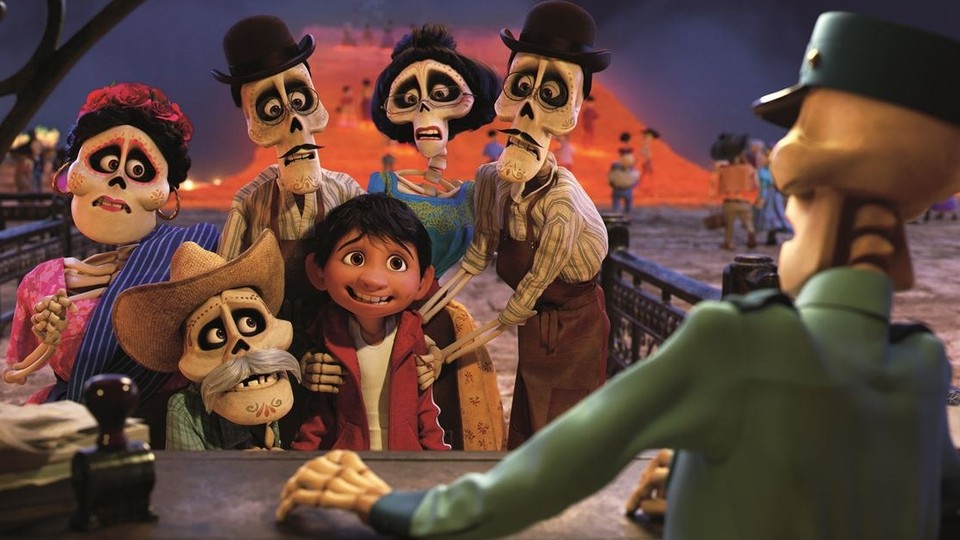 A still from Pixar's new film 'Coco'