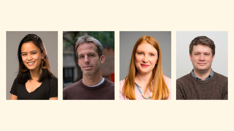 L to R: Sophia Nguyen, Kevin Sieff, Theo Balcomb, Jonathan L. Fischer