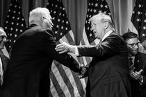 Trump greets the House Republican leadership