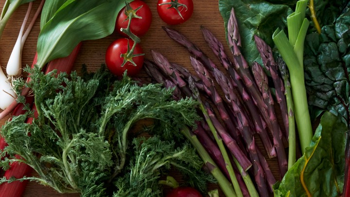 A Blue Apron spread
