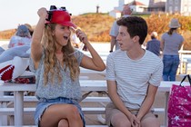 Jennifer Lawrence and Andrew Barth Feldman in “No Hard Feelings”