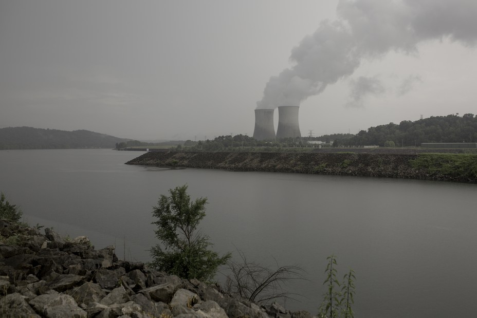 Picture of Tennessee Valley Authority’s Watts Bar Nuclear Power Plant in Rhea County, Tennessee on June 30, 2023.