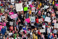 Photo of a women’s rights protest