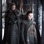 Sansa and Arya Stark in 'Game of Thrones'