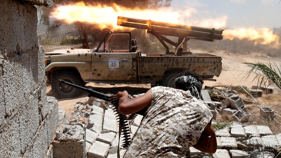 Allies Open Air Assault on Qaddafi's Forces in Libya - The New