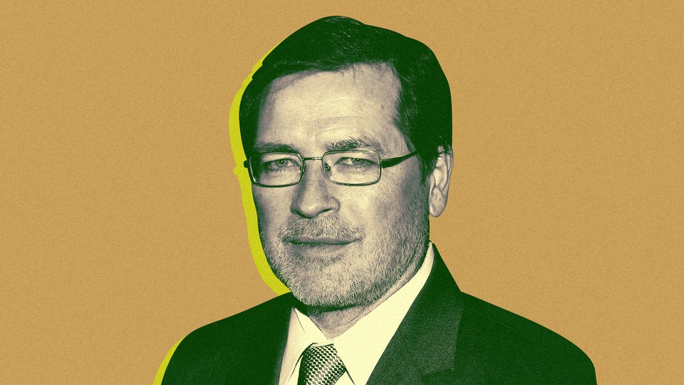 Headshot of Grover Norquist, the conservative anti-tax activist who runs the advocacy group Americans for Tax Reform.