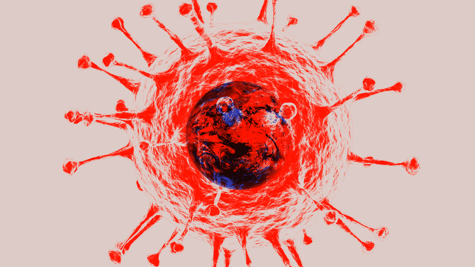 An illustration of a virus protein