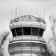An air traffic control tower