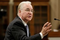 Health and Human Services Secretary Tom Price testifies before the Committee on Appropriations in Washington on March 29, 2017.