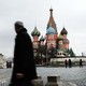 Pedestrians walk through Red Square on March 3, 2017 in Moscow, Russia.