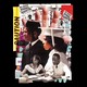 photo illustration collage with caution tape, a protest against school segregation, Black graduates in cap and gown, Black students studying