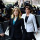 Felicity Huffman leaves a federal courthouse on April 3, 2019.