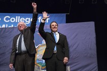 Bernie Sanders and Andrew Cuomo