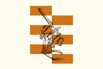 An illustration of a microscope