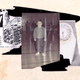 Photo collage showing the author as a child and a scale