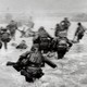 FRANCE. Normandy. June 6, 1944. U.S. troops assault Omaha Beach during the D-Day landings.